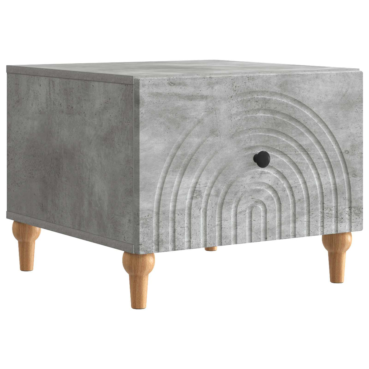 vidaXL Salontafel met lade Wit 49 x 50 x 40 cm Bewerkt hout