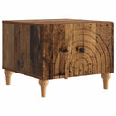 vidaXL Salontafel met lade Wit 49 x 50 x 40 cm Bewerkt hout