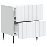 vidaXL Nachtkastje met lade Wit 43 x 34,5 x 49,5 cm Bewerkt hout