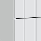 vidaXL Nachtkastje met lade Wit 43 x 34,5 x 49,5 cm Bewerkt hout