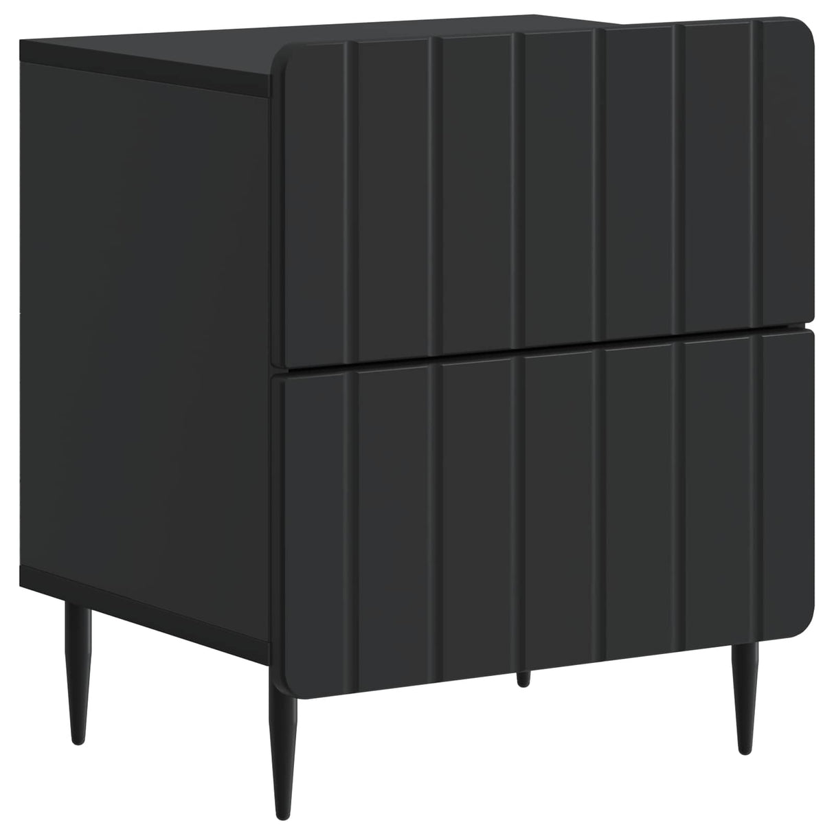vidaXL Nachtkastje met lade Wit 43 x 34,5 x 49,5 cm Bewerkt hout