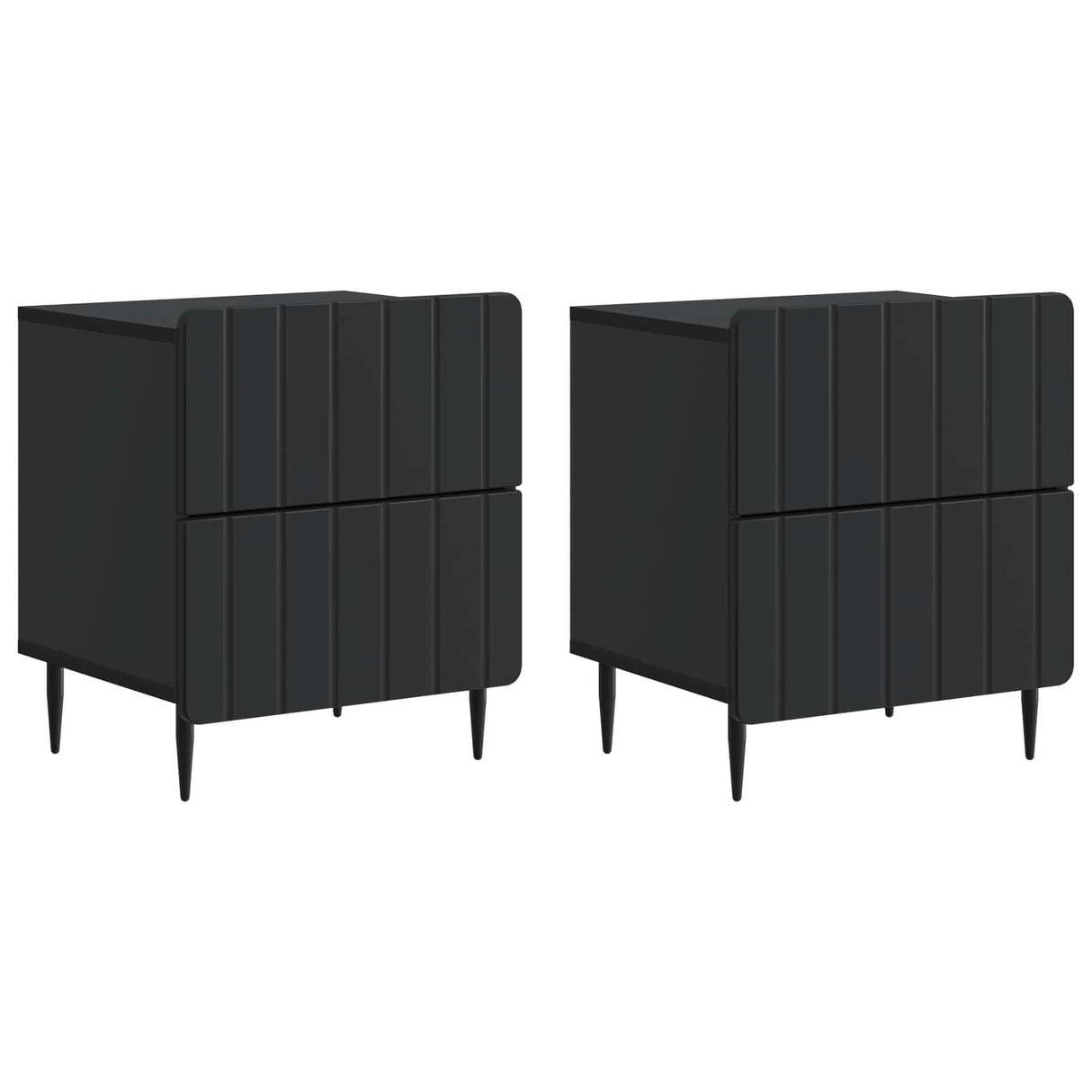 vidaXL Nachtkastje met lade Wit 43 x 34,5 x 49,5 cm Bewerkt hout