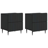 vidaXL Nachtkastje met lade Wit 43 x 34,5 x 49,5 cm Bewerkt hout