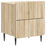 vidaXL Nachtkastje met lade Wit 43 x 34,5 x 49,5 cm Bewerkt hout