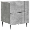 vidaXL Nachtkastje met lade Wit 43 x 34,5 x 49,5 cm Bewerkt hout