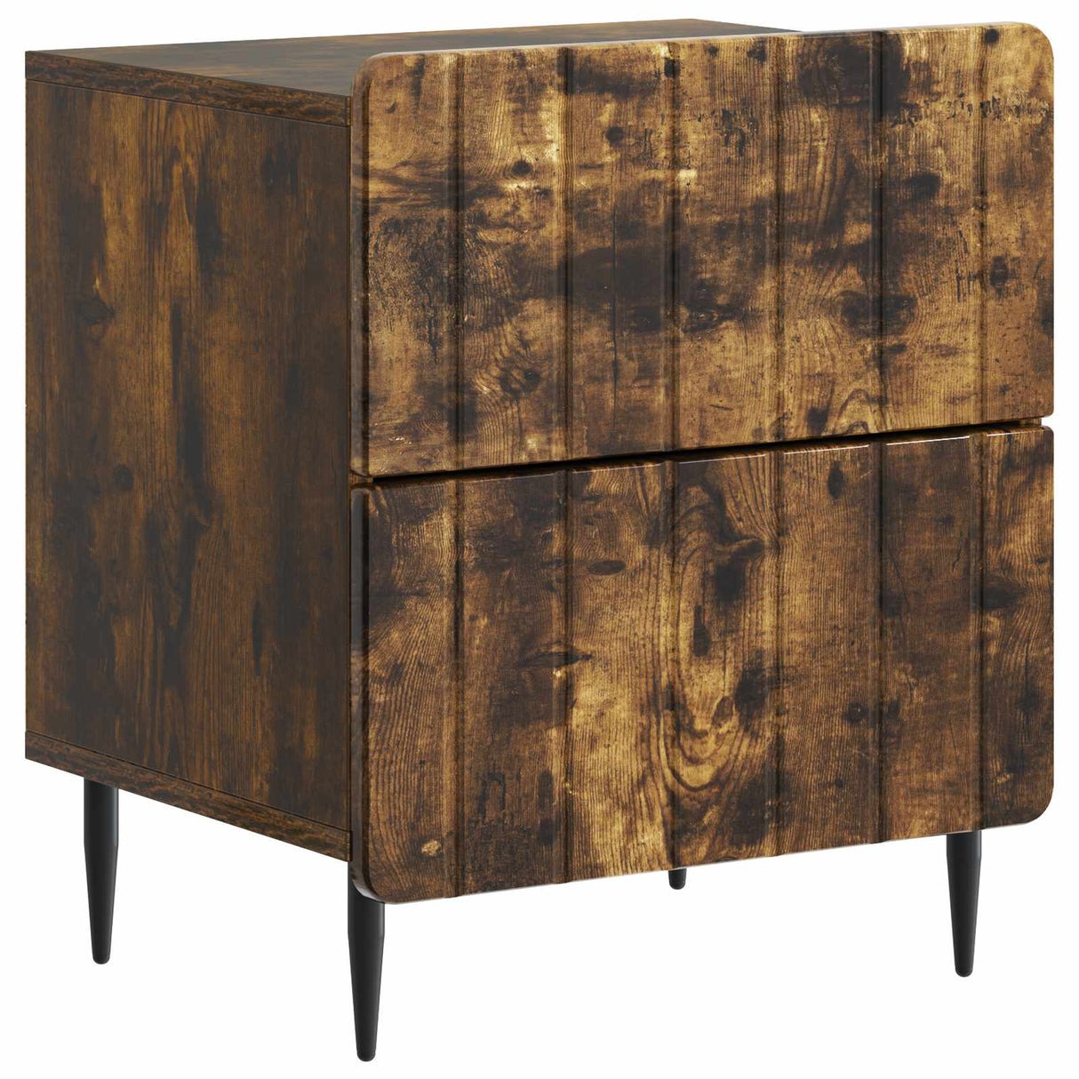 vidaXL Nachtkastje met lade Wit 43 x 34,5 x 49,5 cm Bewerkt hout