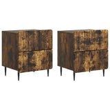 vidaXL Nachtkastje met lade Wit 43 x 34,5 x 49,5 cm Bewerkt hout