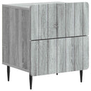 vidaXL Nachtkastje met lade Wit 43 x 34,5 x 49,5 cm Bewerkt hout