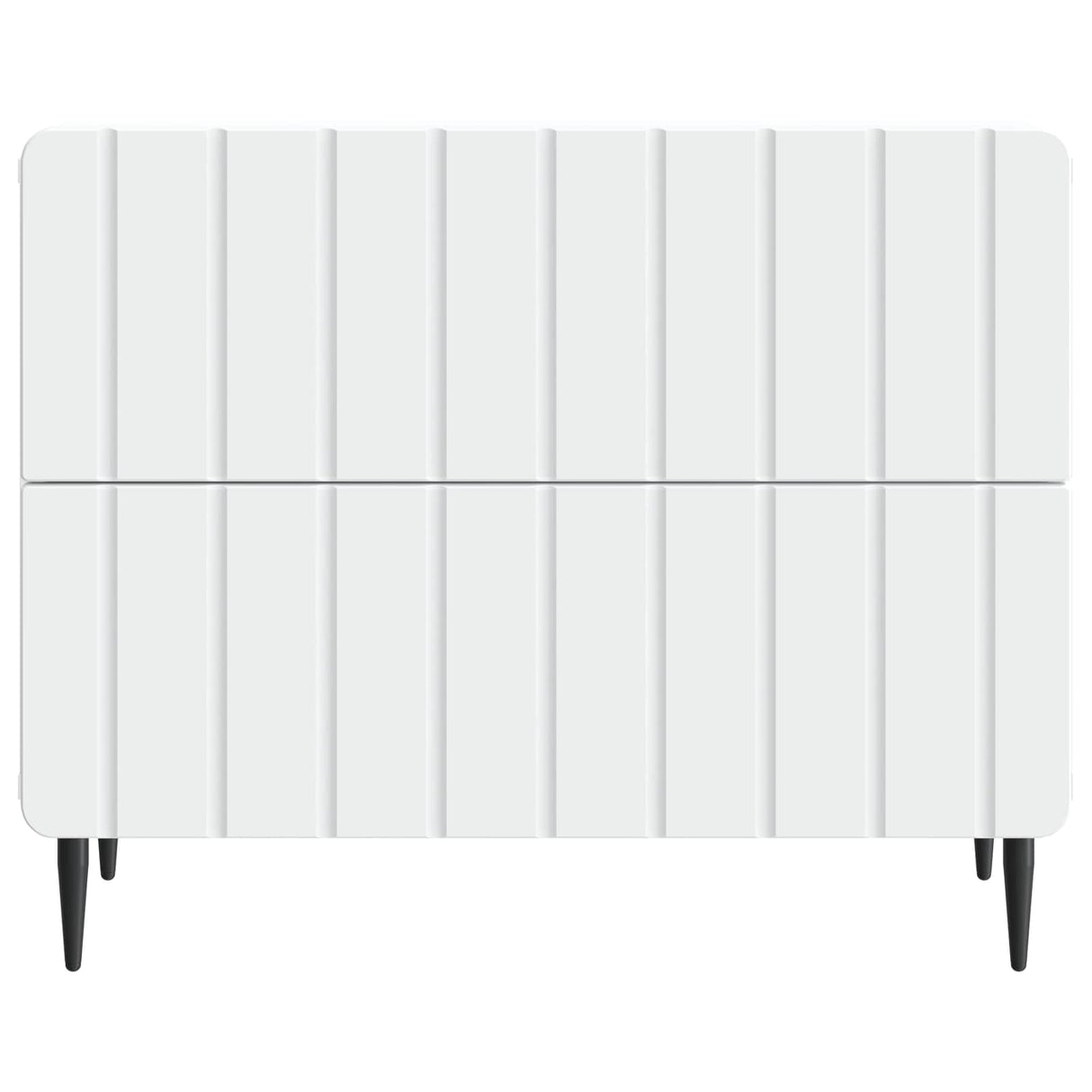 vidaXL Nachtkastje met lade Wit 62 x 34,5 x 49,5 cm Bewerkt hout