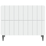 vidaXL Nachtkastje met lade Wit 62 x 34,5 x 49,5 cm Bewerkt hout