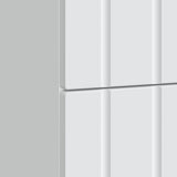 vidaXL Nachtkastje met lade Wit 62 x 34,5 x 49,5 cm Bewerkt hout