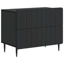 vidaXL Nachtkastje met lade Wit 62 x 34,5 x 49,5 cm Bewerkt hout
