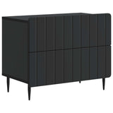 vidaXL Nachtkastje met lade Wit 62 x 34,5 x 49,5 cm Bewerkt hout