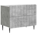 vidaXL Nachtkastje met lade Wit 62 x 34,5 x 49,5 cm Bewerkt hout