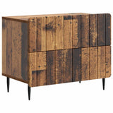 vidaXL Nachtkastje met lade Wit 62 x 34,5 x 49,5 cm Bewerkt hout