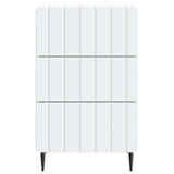 vidaXL Nachtkastje met lade Wit 43x 41 x 68 cm Bewerkt hout