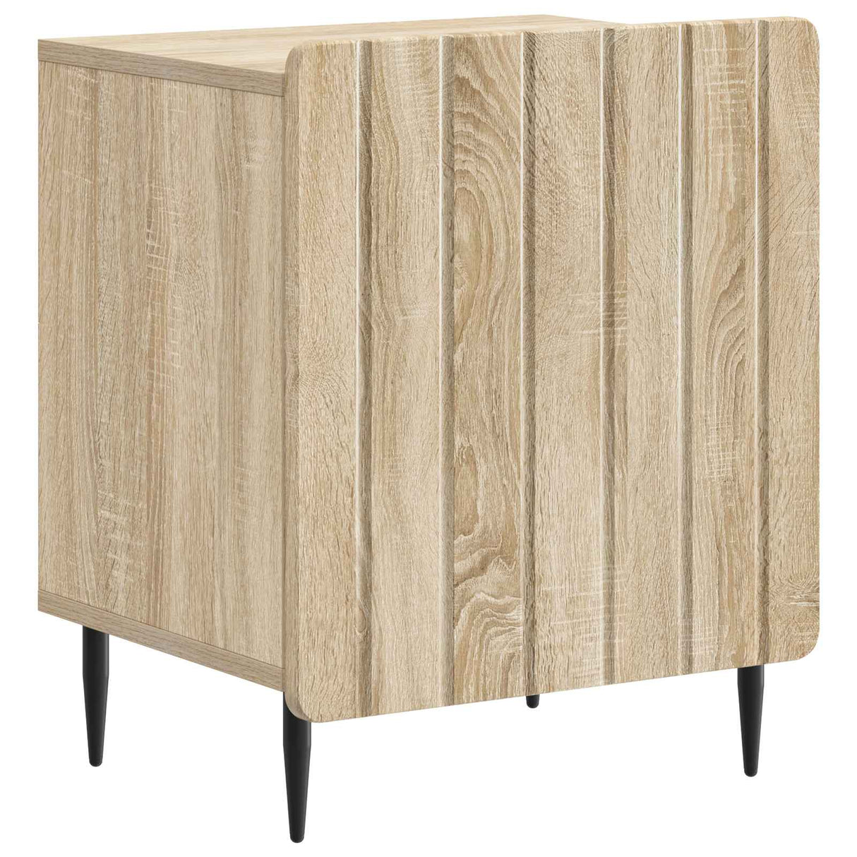 vidaXL Nachtkastje Wit 43 x 34,5 x 52 cm Bewerkt hout