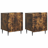 vidaXL Nachtkastje Wit 43 x 34,5 x 52 cm Bewerkt hout