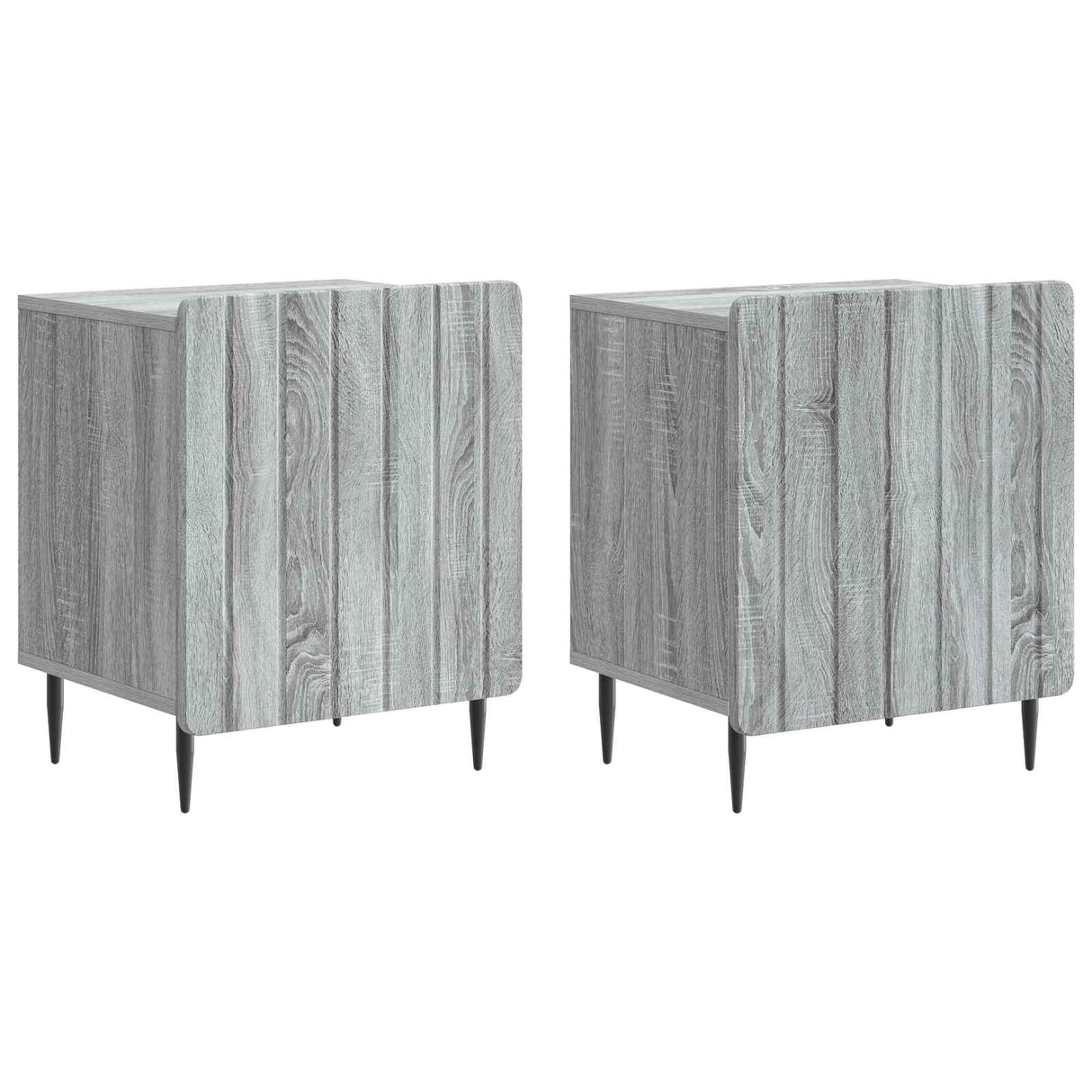 vidaXL Nachtkastje Wit 43 x 34,5 x 52 cm Bewerkt hout