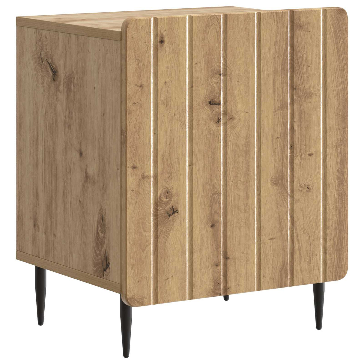 vidaXL Nachtkastje Wit 43 x 34,5 x 52 cm Bewerkt hout