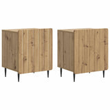 vidaXL Nachtkastje Wit 43 x 34,5 x 52 cm Bewerkt hout