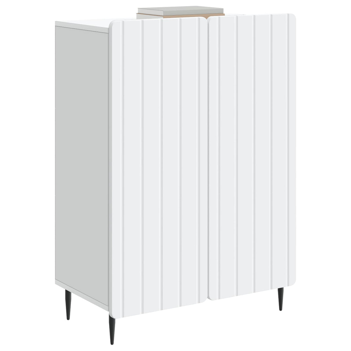 vidaXL Sideboard White 66 x 34.5 x 92 cm Engineered Wood