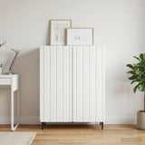 vidaXL Sideboard White 66 x 34.5 x 92 cm Engineered Wood