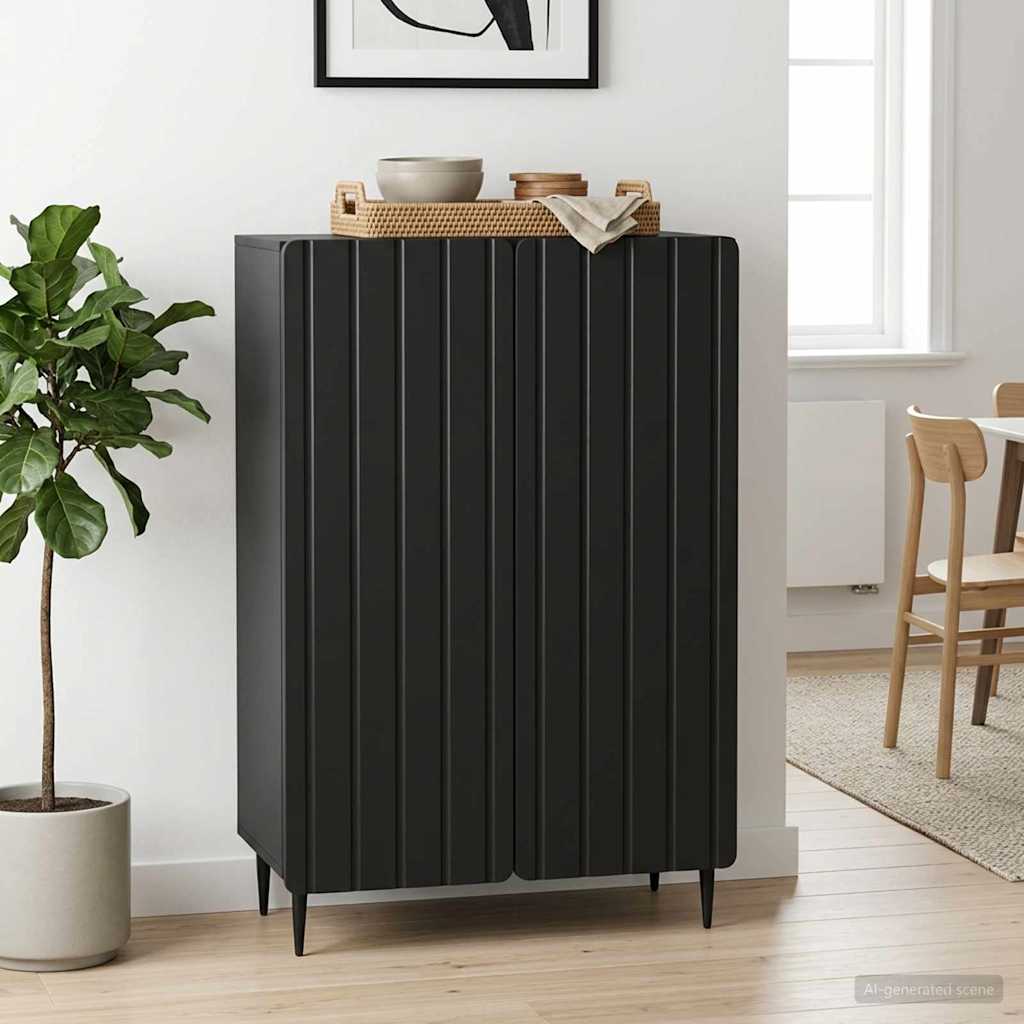 vidaXL Sideboard White 66 x 34.5 x 92 cm Engineered Wood