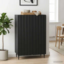 vidaXL Sideboard White 66 x 34.5 x 92 cm Engineered Wood