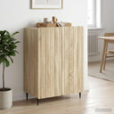 vidaXL Sideboard White 66 x 34.5 x 92 cm Engineered Wood