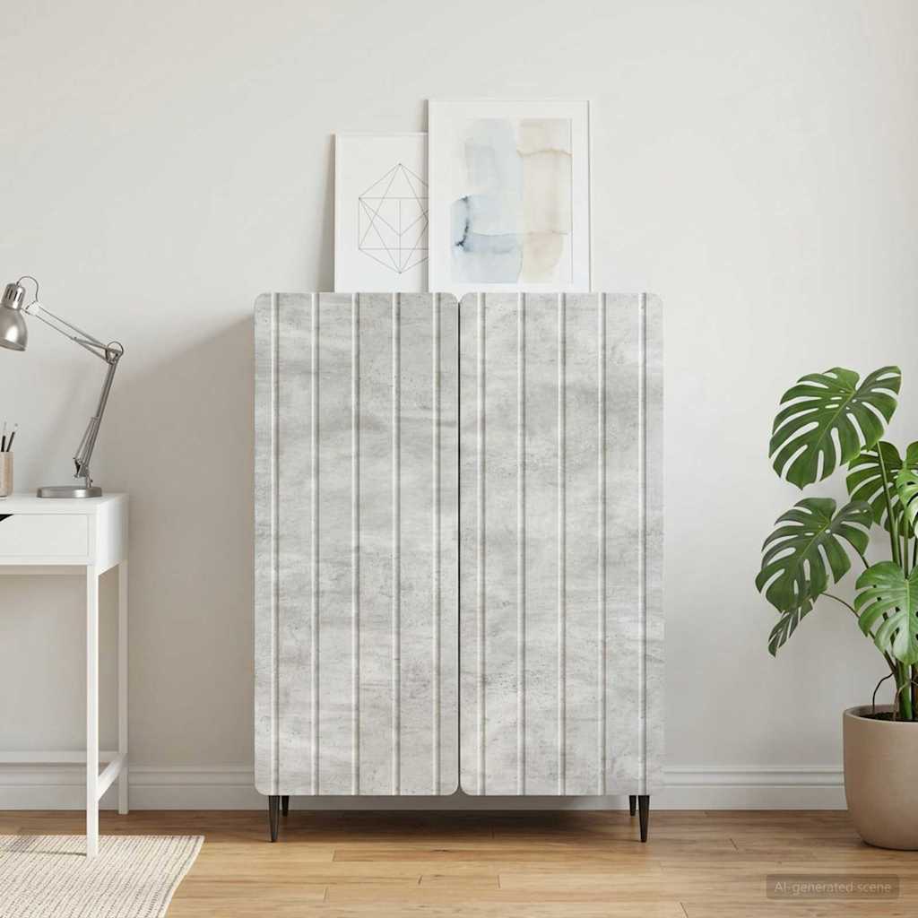 vidaXL Sideboard White 66 x 34.5 x 92 cm Engineered Wood