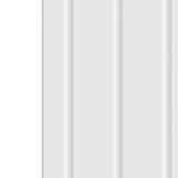 vidaXL Dressoir Wit 34,5 x 33 x 92 cm Bewerkt hout
