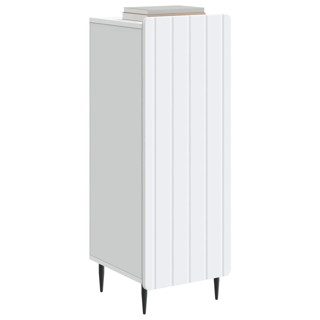 vidaXL Dressoir Wit 34,5 x 33 x 92 cm Bewerkt hout