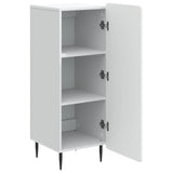 vidaXL Dressoir Wit 34,5 x 33 x 92 cm Bewerkt hout