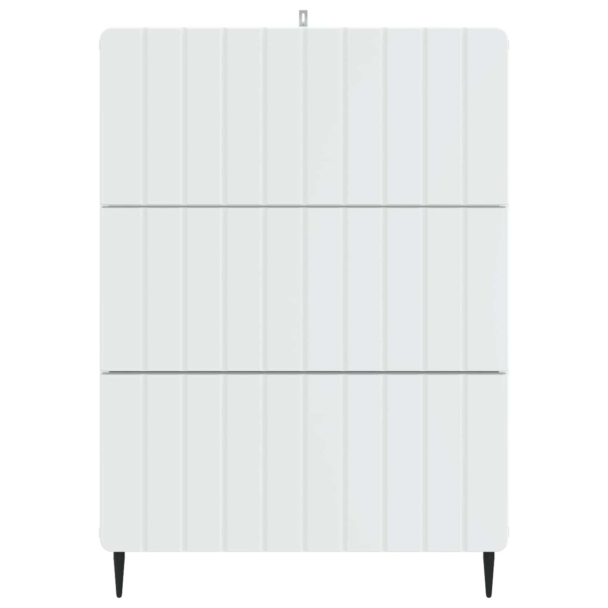 vidaXL Ladekast Wit 66 x 34,5 x 92 cm Bewerkt hout