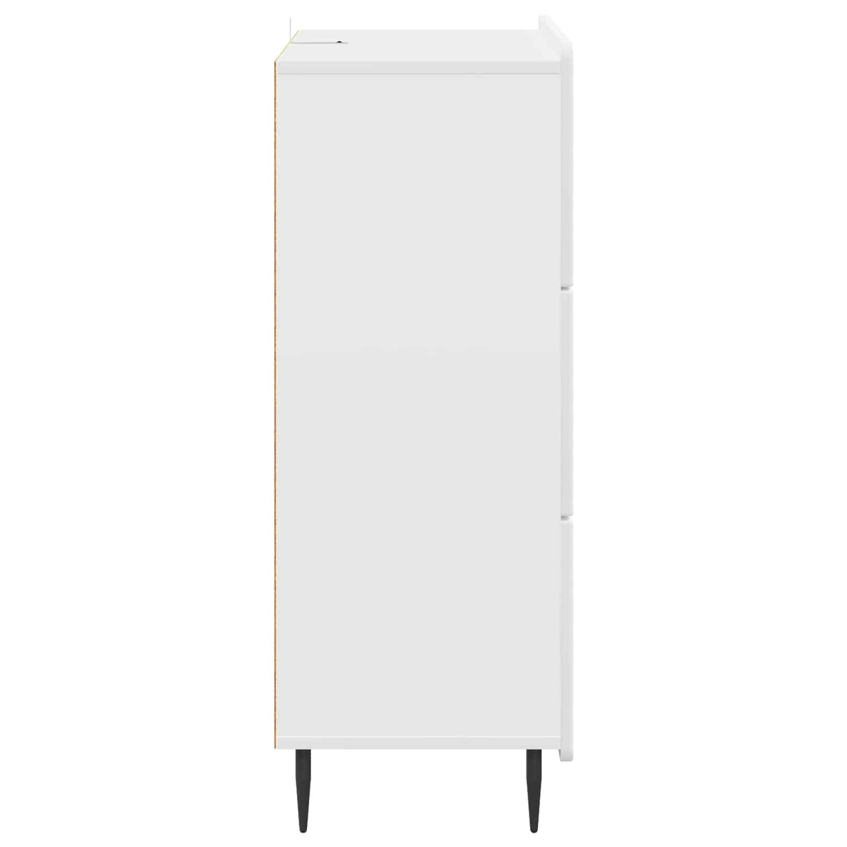 vidaXL Ladekast Wit 66 x 34,5 x 92 cm Bewerkt hout