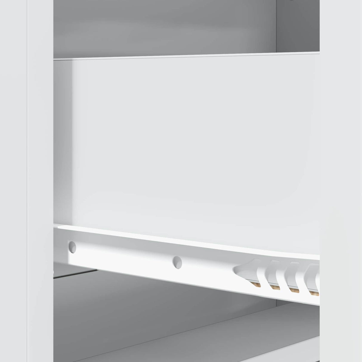 vidaXL Ladekast Wit 66 x 34,5 x 92 cm Bewerkt hout
