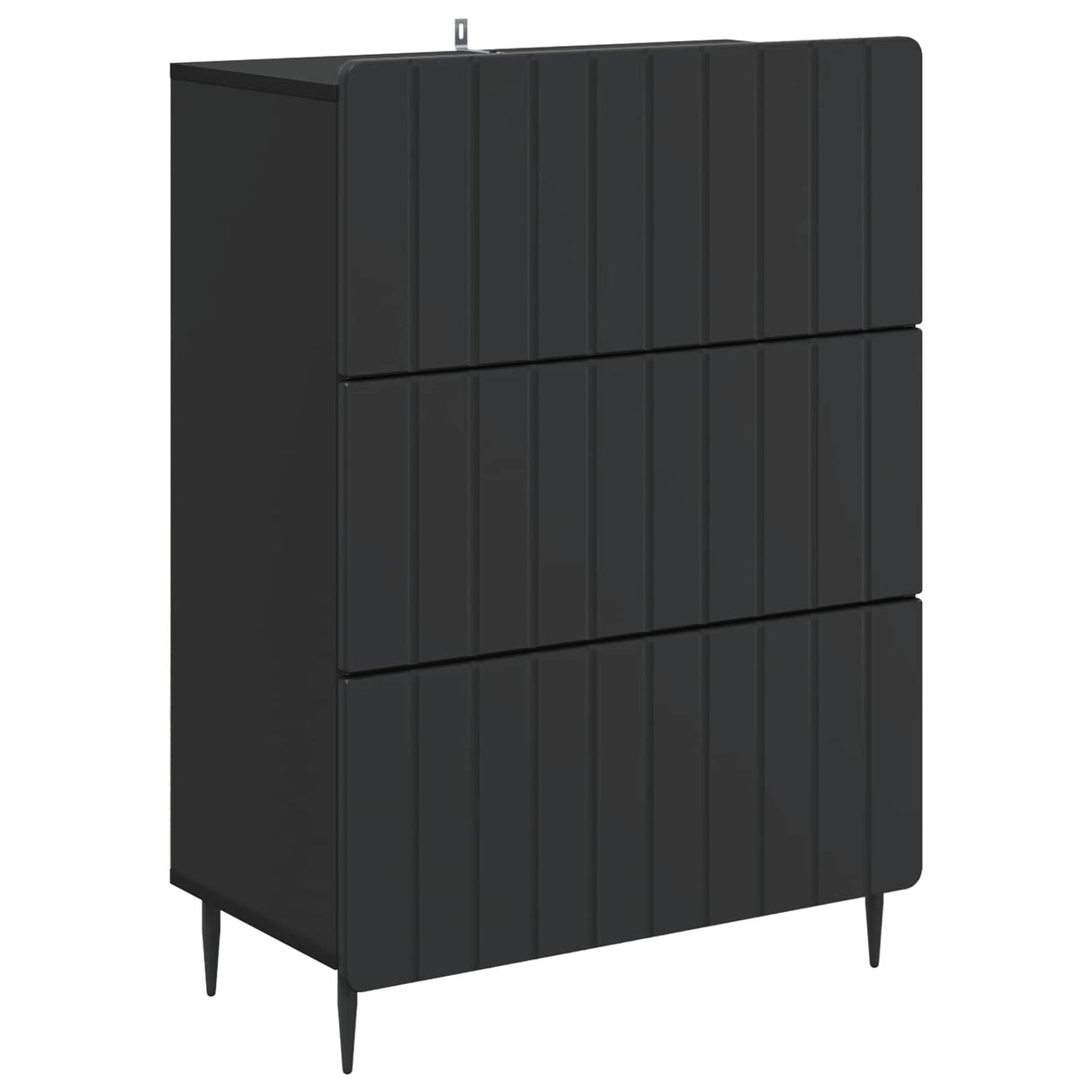 vidaXL Ladekast Wit 66 x 34,5 x 92 cm Bewerkt hout