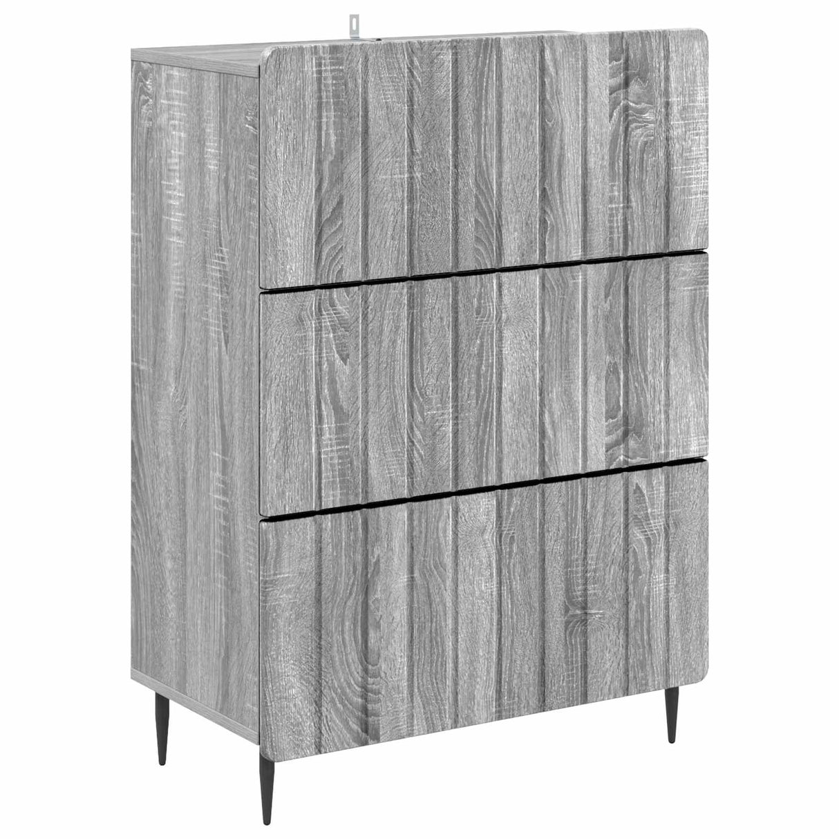 vidaXL Ladekast Wit 66 x 34,5 x 92 cm Bewerkt hout