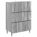vidaXL Ladekast Wit 66 x 34,5 x 92 cm Bewerkt hout