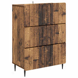 vidaXL Ladekast Wit 66 x 34,5 x 92 cm Bewerkt hout