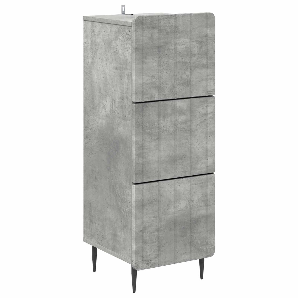 vidaXL Ladekast Wit 33 x 34,5 x 92 cm Bewerkt hout