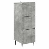 vidaXL Ladekast Wit 33 x 34,5 x 92 cm Bewerkt hout