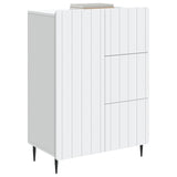 vidaXL Sideboard with drawer White 66 x 34.5 x 91.5 cm Engineered wood