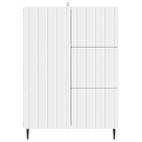 vidaXL Sideboard with drawer White 66 x 34.5 x 91.5 cm Engineered wood