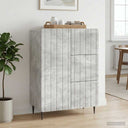vidaXL Sideboard with drawer White 66 x 34.5 x 91.5 cm Engineered wood