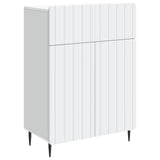 vidaXL Dressoir met lade Wit 66 x 34,5 x 92 cm Bewerkt hout