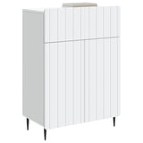 vidaXL Dressoir met lade Wit 66 x 34,5 x 92 cm Bewerkt hout