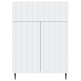 vidaXL Dressoir met lade Wit 66 x 34,5 x 92 cm Bewerkt hout