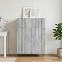 vidaXL Dressoir met lade Wit 66 x 34,5 x 92 cm Bewerkt hout